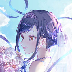 This is a pixiv picture whose title is ジューンブライド杏ちゃん.
