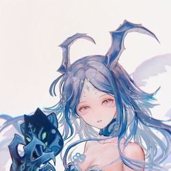 This is a pixiv picture whose title is 水夜叉，yecha.