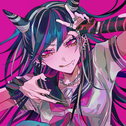 This is a pixiv picture whose title is 澪田唯吹.