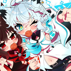 This is a pixiv picture whose title is ４周年おめでと～う！.