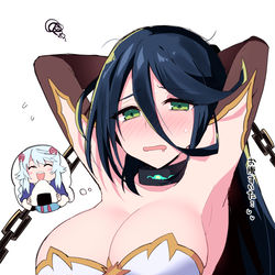 This is a pixiv picture whose title is 空腹のアンドロメダ.