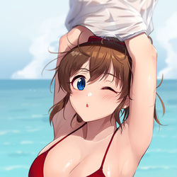 This is a pixiv picture whose title is 美奈子...