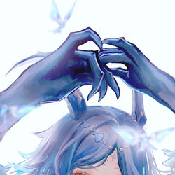 This is a pixiv picture whose title is 水夜叉，yecha.