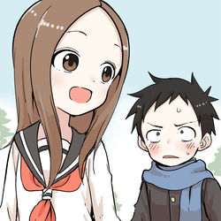 This is a pixiv picture whose title is からかい上手の高木さん３.
