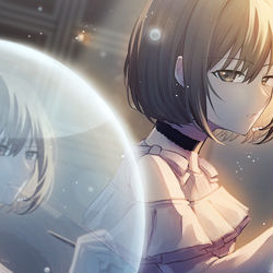 This is a pixiv picture whose title is ノマド.
