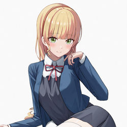 This is a pixiv picture whose title is 平安名すみれ.