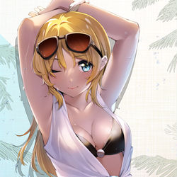 This is a pixiv picture whose title is 無題.