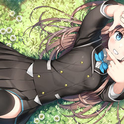 This is a pixiv picture whose title is 日向ぼっこ.