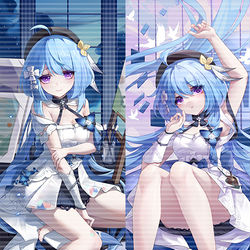 This is a pixiv picture whose title is 崩坏3 格蕾修 抱き枕カバー 等身抱枕.