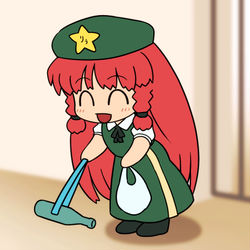This is a pixiv picture whose title is 紅魔館はきれいに.