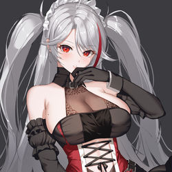 This is a pixiv picture whose title is プリンツ・オイゲン.