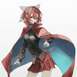 This is a pixiv picture whose title is 赤蛮奇の日2022.