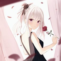 This is a pixiv picture whose title is Dress up.