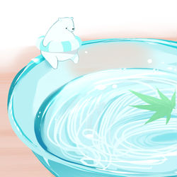 This is a pixiv picture whose title is プール.