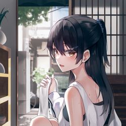 This is a pixiv picture whose title is 女の子.