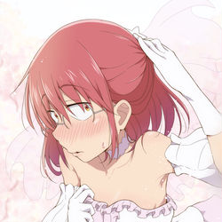 This is a pixiv picture whose title is ズリ落ち….