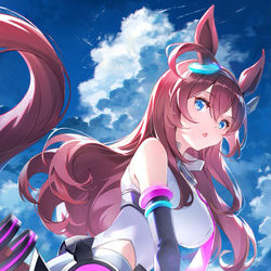 This is a pixiv picture whose title is ミホノブルボン.