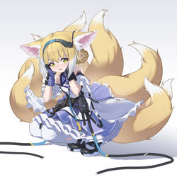 This is a pixiv picture whose title is 铃兰.