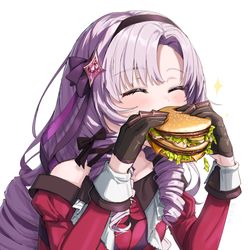 This is a pixiv picture whose title is ビッグマックなんてペロリですわ.