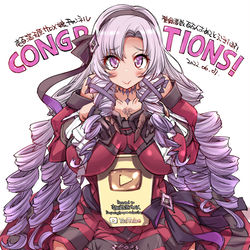 This is a pixiv picture whose title is 壱百満天原サロメ嬢100万人！.
