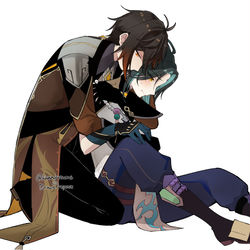 This is a pixiv picture whose title is 鍾魈log3.