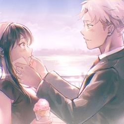 This is a pixiv picture whose title is SPY×FAMILY（スパイファミリー）ロイド＆ヨル.