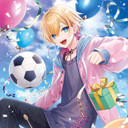 This is a pixiv picture whose title is 成瀬鳴さんお誕生日イラスト2022.