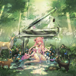 This is a pixiv picture whose title is Forest.