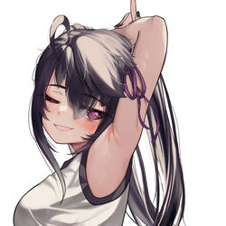 This is a pixiv picture whose title is ハリ.