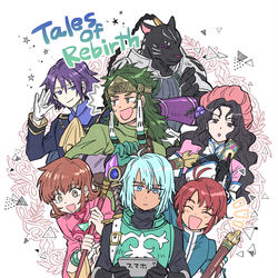 This is a pixiv picture whose title is テイルズ①.