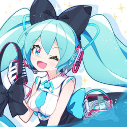 This is a pixiv picture whose title is マジカルミライ 2016.