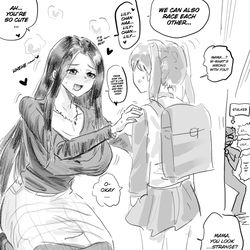 This is a pixiv picture whose title is Beautiful Wife Possession.