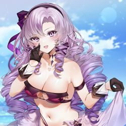 This is a pixiv picture whose title is 壱百満天原サロメ.