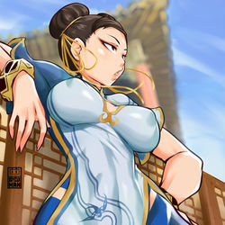 This is a pixiv picture whose title is Master Chun.