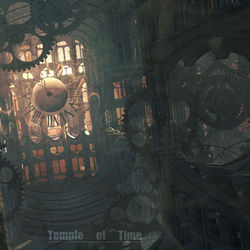 This is a pixiv picture whose title is Temple of Time.