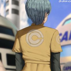 This is a pixiv picture whose title is Bulma.