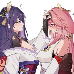 This is a pixiv picture whose title is Eimiko.