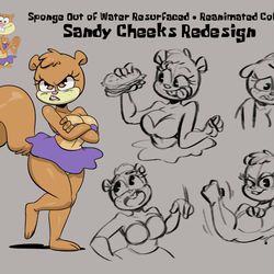 This is a pixiv picture whose title is Sandy Redesign.