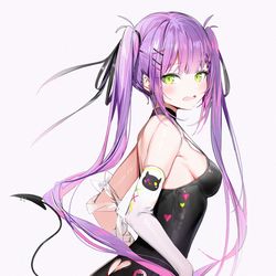 This is a pixiv picture whose title is 常闇トワ.