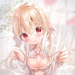 This is a pixiv picture whose title is めいちゃんと秘密の…♡.