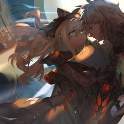 This is a pixiv picture whose title is こんなに幸せに.