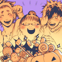 This is a pixiv picture whose title is 鮮血オペラ詰め2.