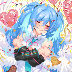 This is a pixiv picture whose title is 初めましてから　ずっと恋しちゃってるんだよ.