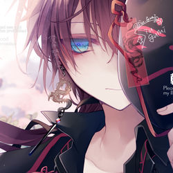This is a pixiv picture whose title is 照れ隠し.