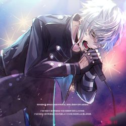 This is a pixiv picture whose title is ロックの日.