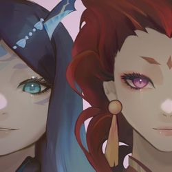 This is a pixiv picture whose title is Yakshas.