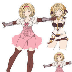 This is a pixiv picture whose title is グラブル落書き2.