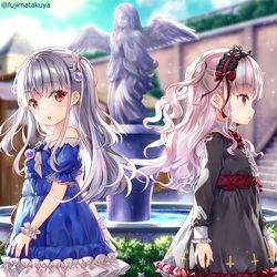 This is a pixiv picture whose title is いせパパ応援イラスト　出会い.