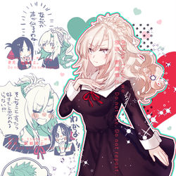 This is a pixiv picture whose title is 秀知院学園生徒クリームヒルト.