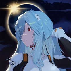 This is a pixiv picture whose title is 綾波レイ.